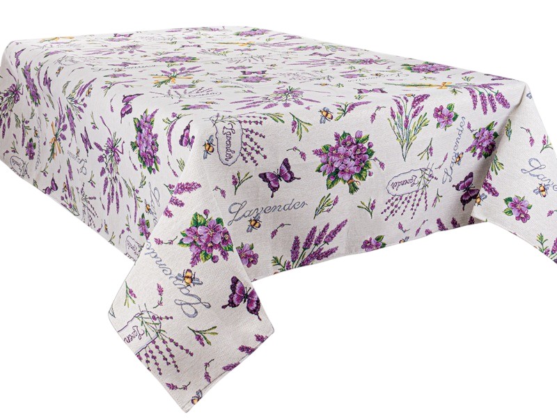 Скатертина квадратна Lefard Violet 140х140 см (732-305) - Фото 1