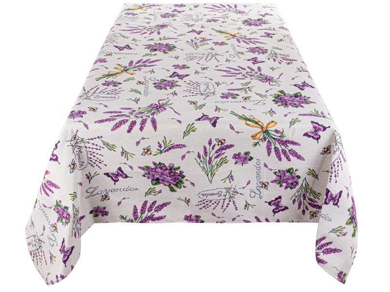 Скатерть квадратная Lefard Violet 100х100 см (732-307) - Фото 1