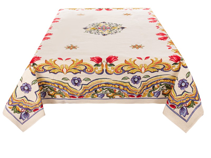 Скатерть прямоугольная Lefard azulejos 140х180 см (732-320) - Фото 1