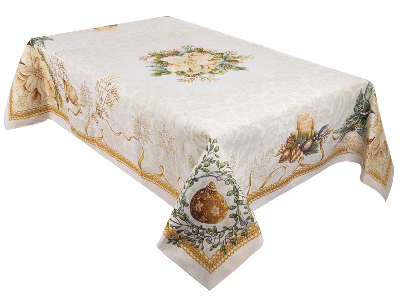 Скатерть прямоугольная Lefard Candle 140х180 см (732-354) - Фото 1