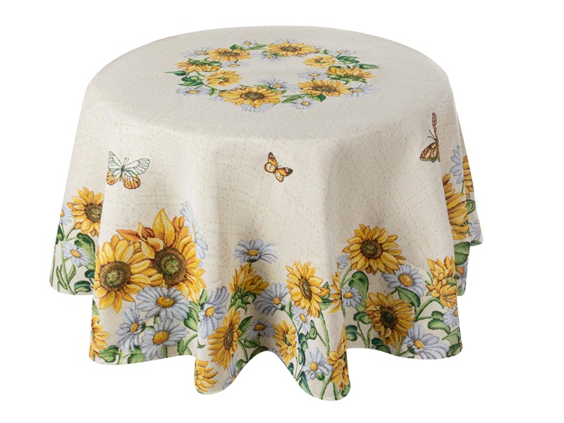 Купити Скатертина кругла Lefard Miraso 140 см (732-394) - Фото 1 Скатертина кругла Lefard Miraso 140 см (732-394) - Фото 1