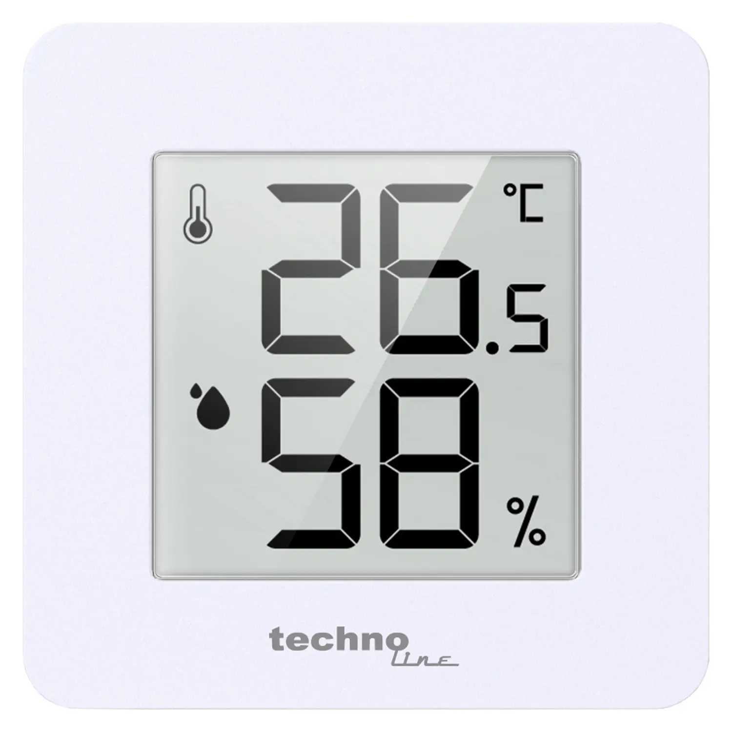 Термогигрометр Technoline WS9475 White - Фото 1