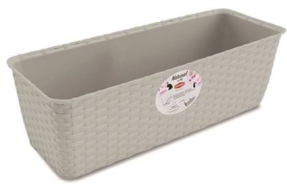 Вазон Stefanplast NATURAL 50х18х16см 73760 - Фото 1