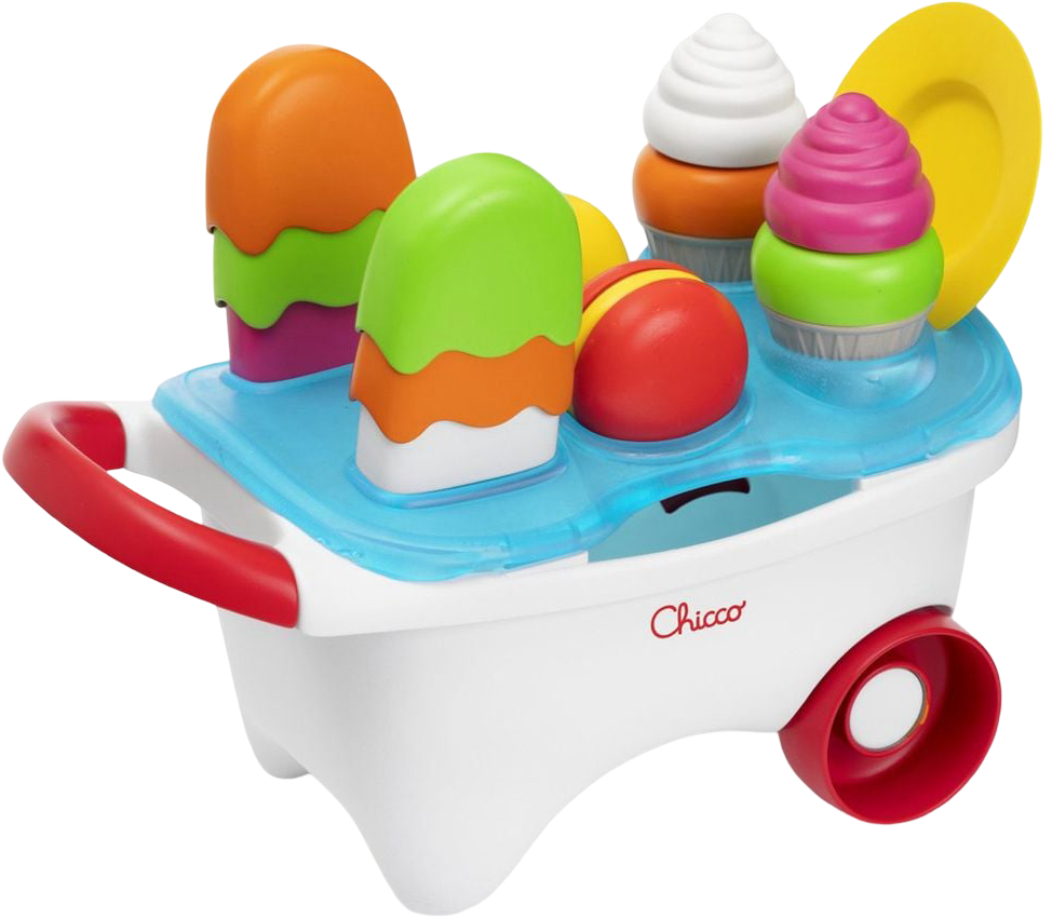 Купить Сортер Chicco Тележка с мороженым (12149.00) - Фото 1 Сортер Chicco Тележка с мороженым (12149.00) - Фото 1