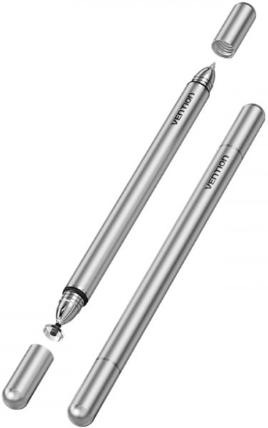 Стилус Vention 2-в-1 Stylus Pen Gray (KQMH0) - Фото 1