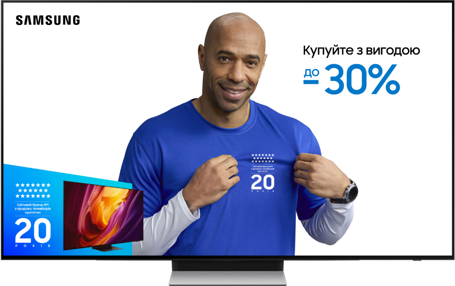 Телевізор Samsung QE55S90FAEXUA