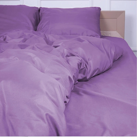 Простирадло двоспальне MirSon Soft Elegance №16-3310 Lavander Herb 180х200 см (2200010914191) - Фото 1