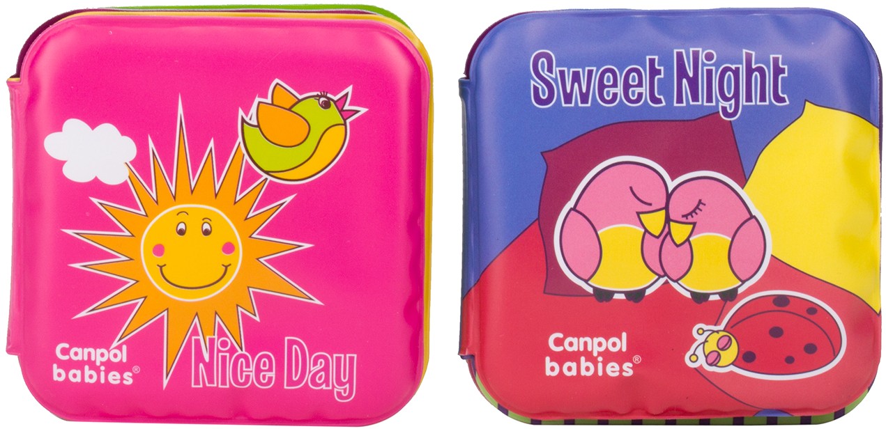 Книжка-игрушка Canpol babies День и Ночь 2 шт. (74/014) - Фото 1
