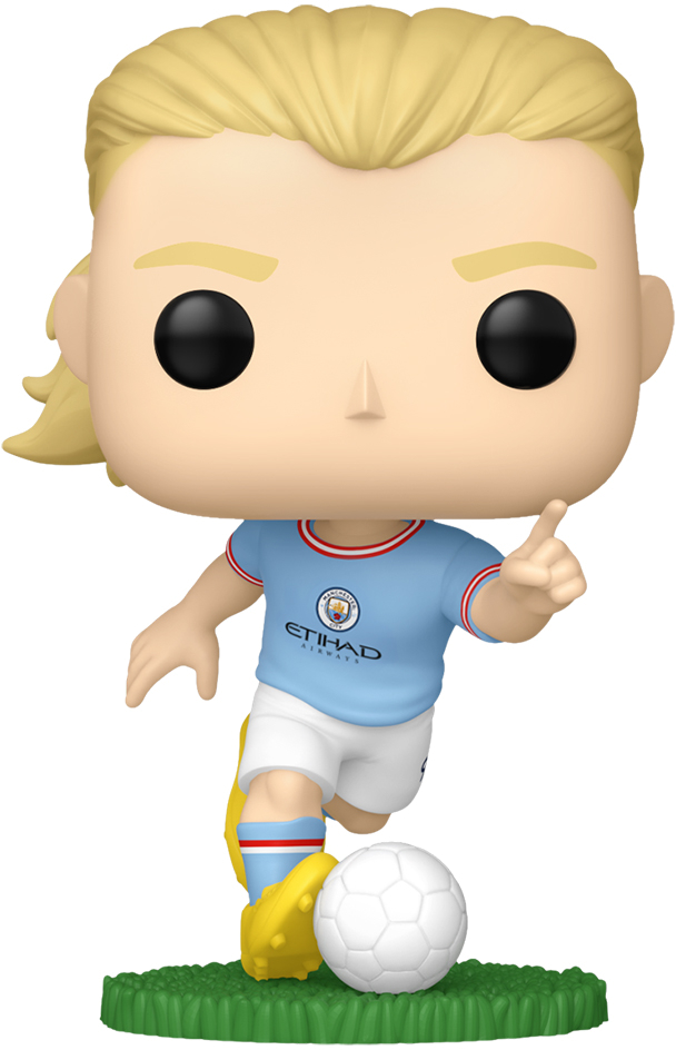 Колекційна фігурка FUNKO POP! серії Манчестер Сіті - ЕРЛІНГ ХОЛАНД (75113) - Фото 1