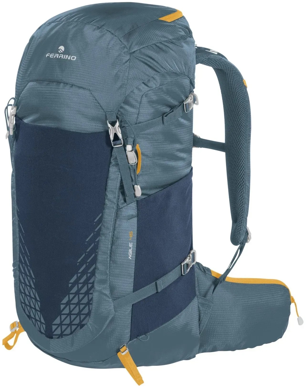 Туристичний рюкзак Ferrino Agile 45L Blue (75228NBB) - Фото 1