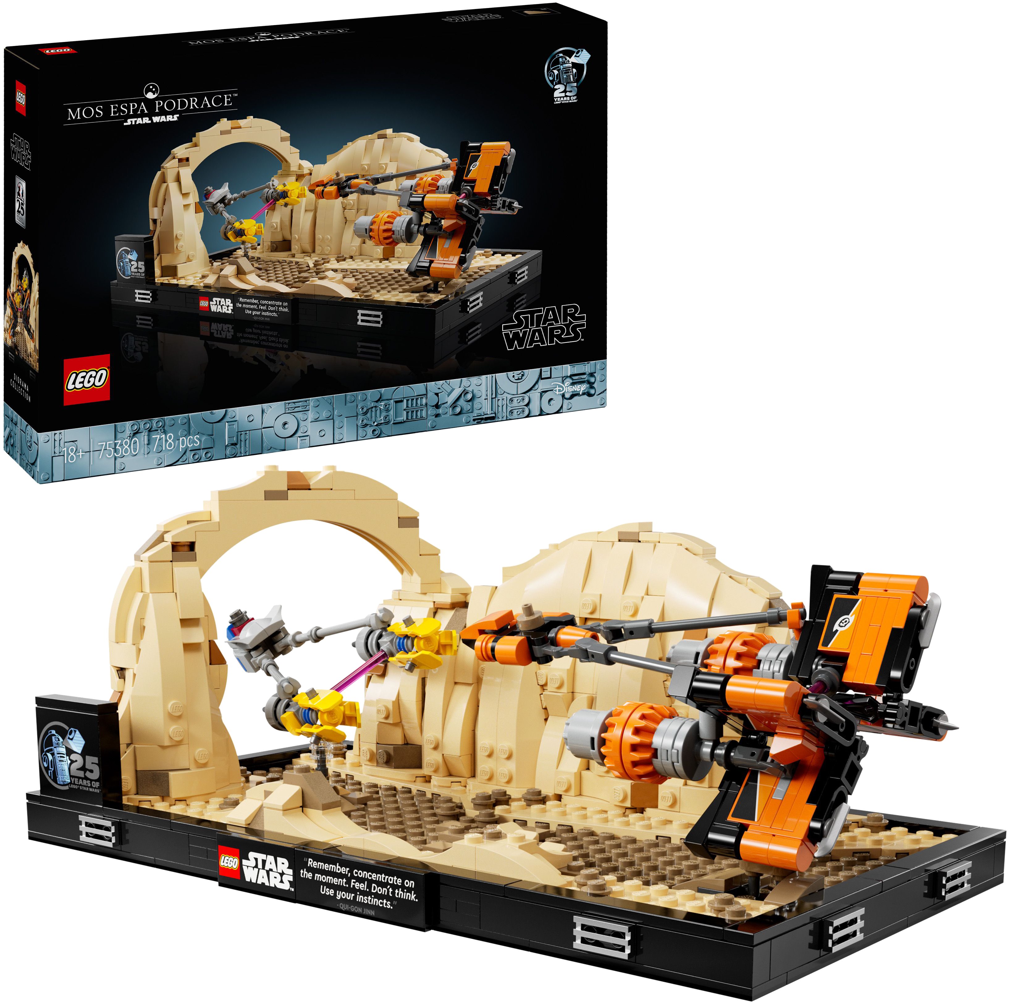 Конструктор LEGO Star Wars™ Диорама Mos Espa Podrace (75380) - Фото 1