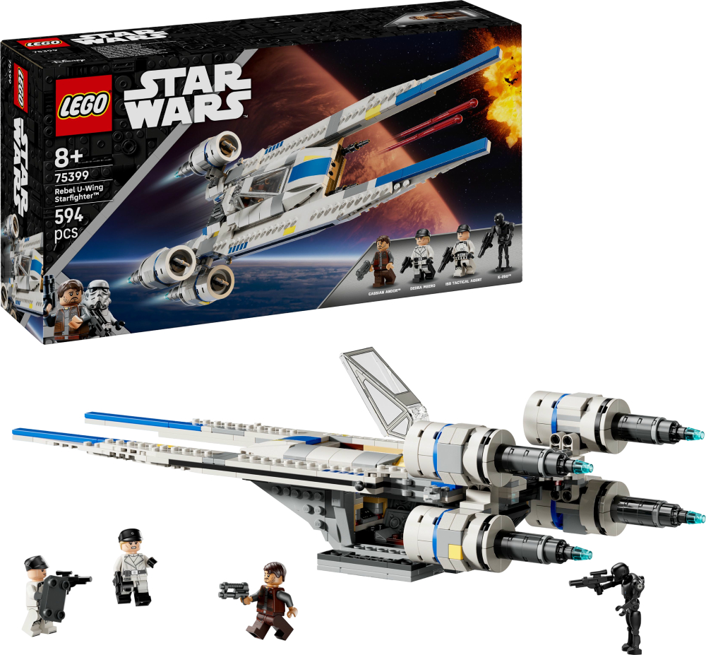 Конструктор LEGO Star Wars Повстанческий истребитель U-Wing (75399) - Фото 1