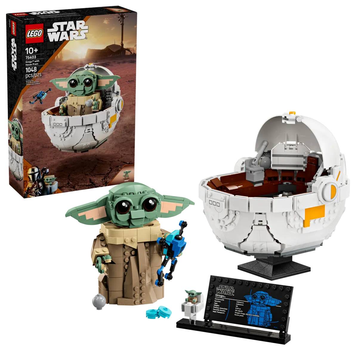 Конструктор LEGO Star Wars Грогу в воздушной люльке (75403) - Фото 1