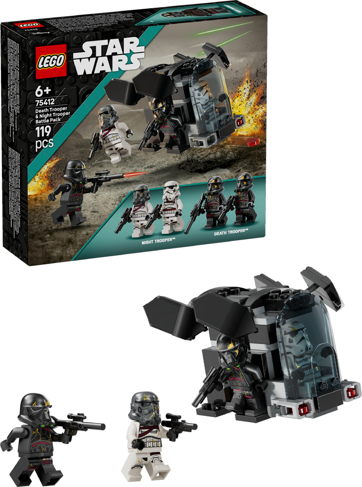Конструктор LEGO Star Wars Боевой набор «Боец смерти и Ночной пехотинец» (75412) - Фото 1