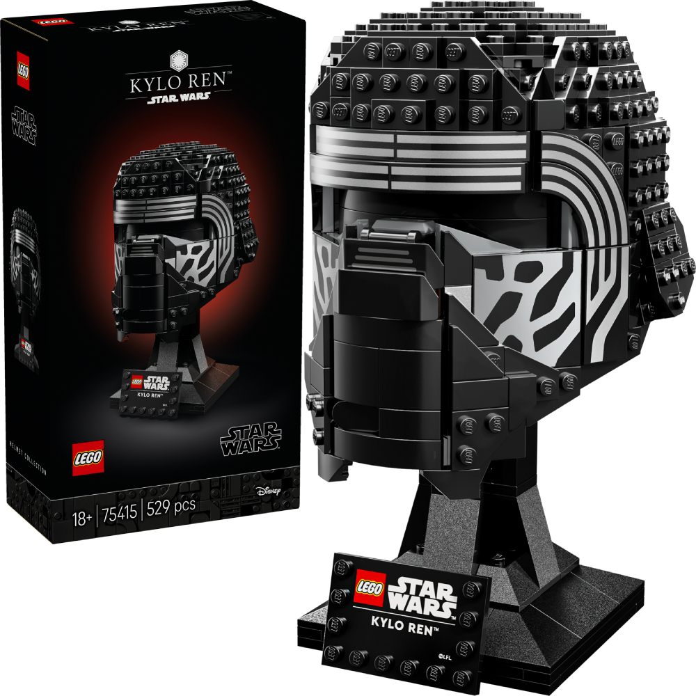 Конструктор LEGO Star Wars Шлем Кайло Рена (75415) - Фото 1