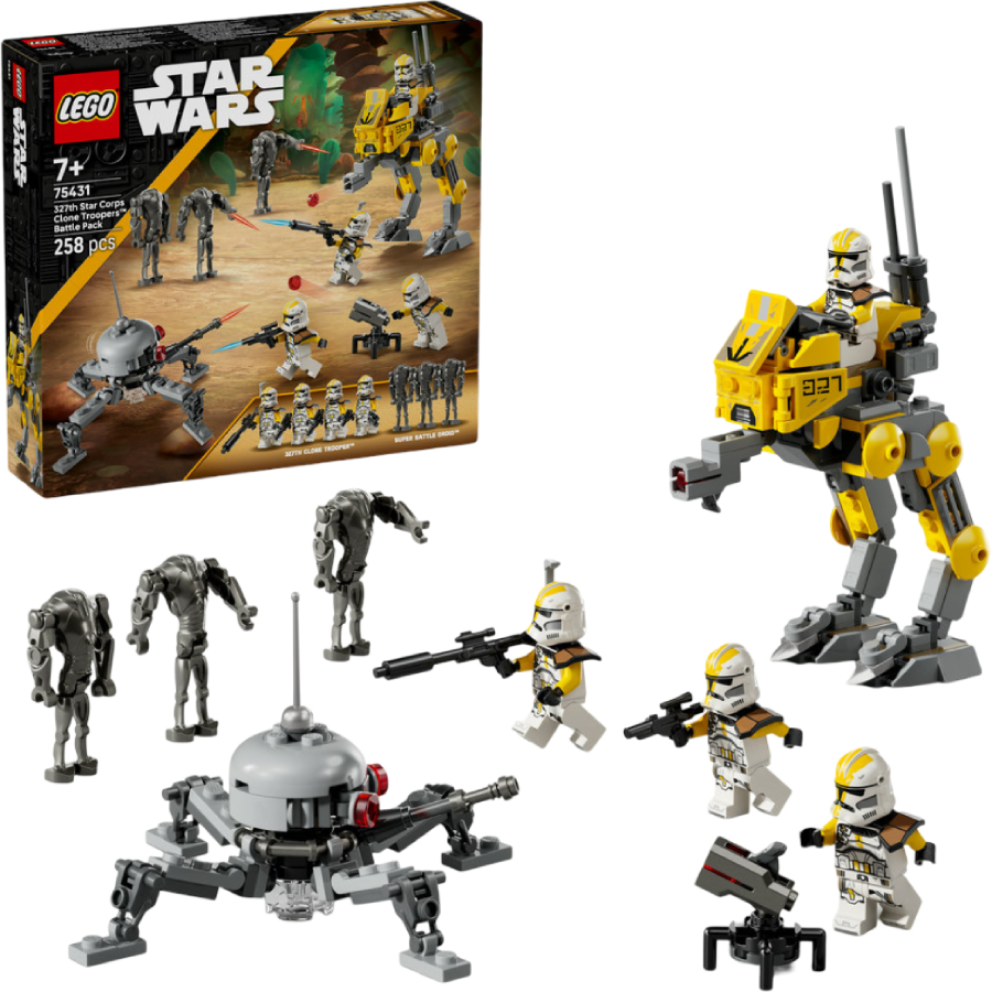 Конструктор LEGO  Star Wars™ Боевой отряд бойцов-клонов 327-го галактического корпуса (75431) - Фото 1