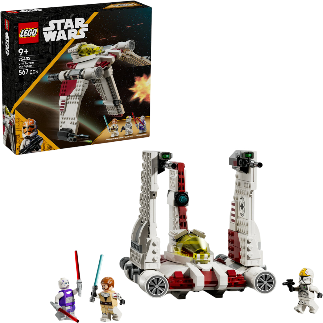 Конструктор LEGO  Star Wars™ Звездный истребитель V-19 «Поток» (75432) - Фото 1