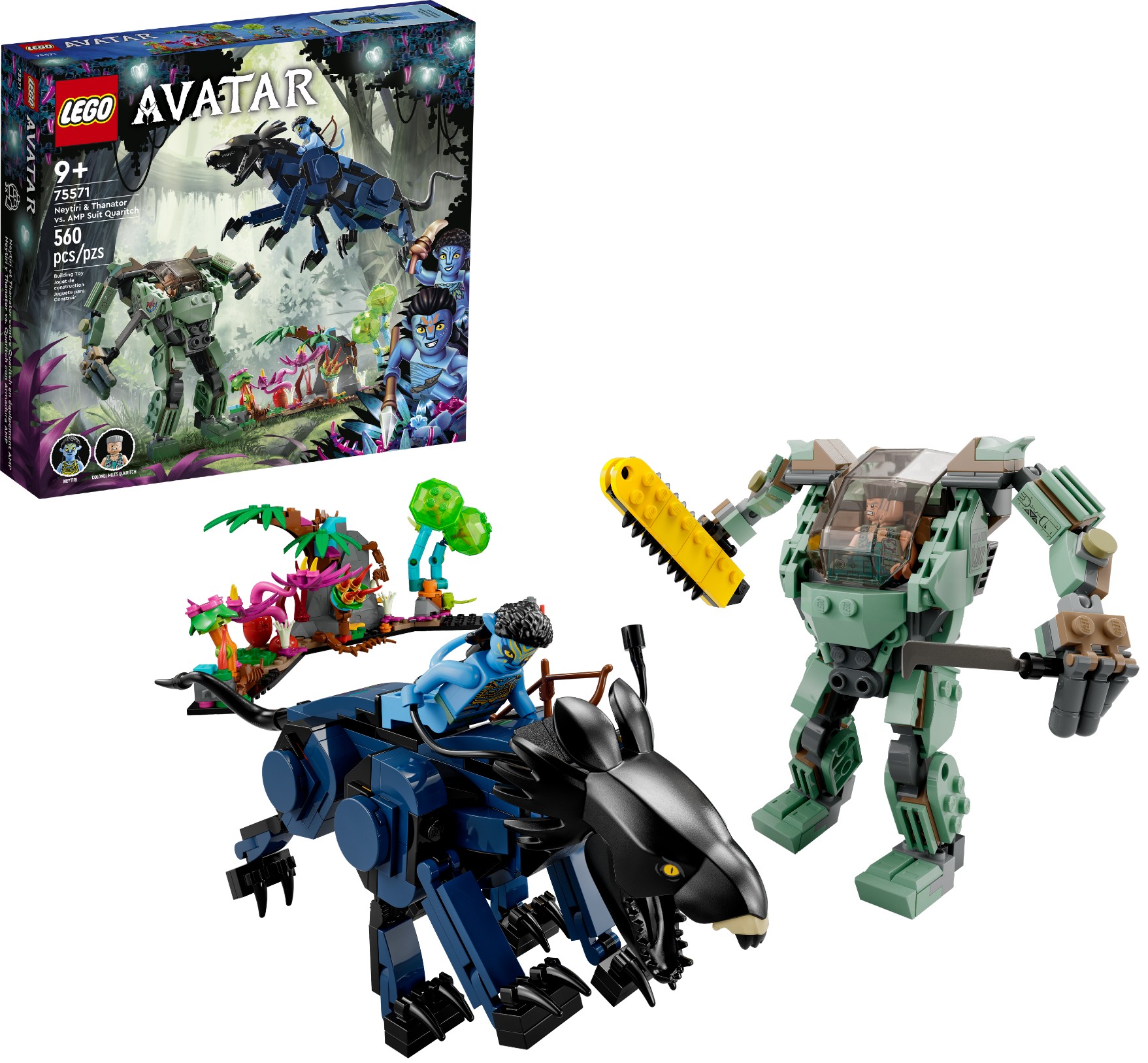 Конструктор LEGO Avatar Нейтірі та Танатор проти Куарітча у скафандрі УМП (75571) - Фото 1