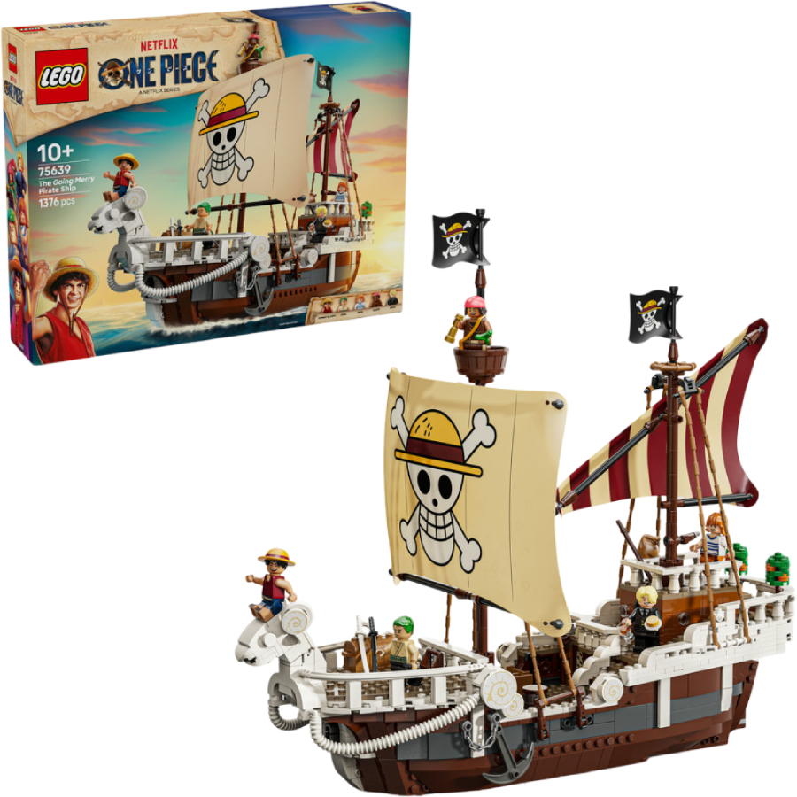 Конструктор LEGO ONE PIECE Пиратский корабль «Вездеходный Мерри» (75639) - Фото 1