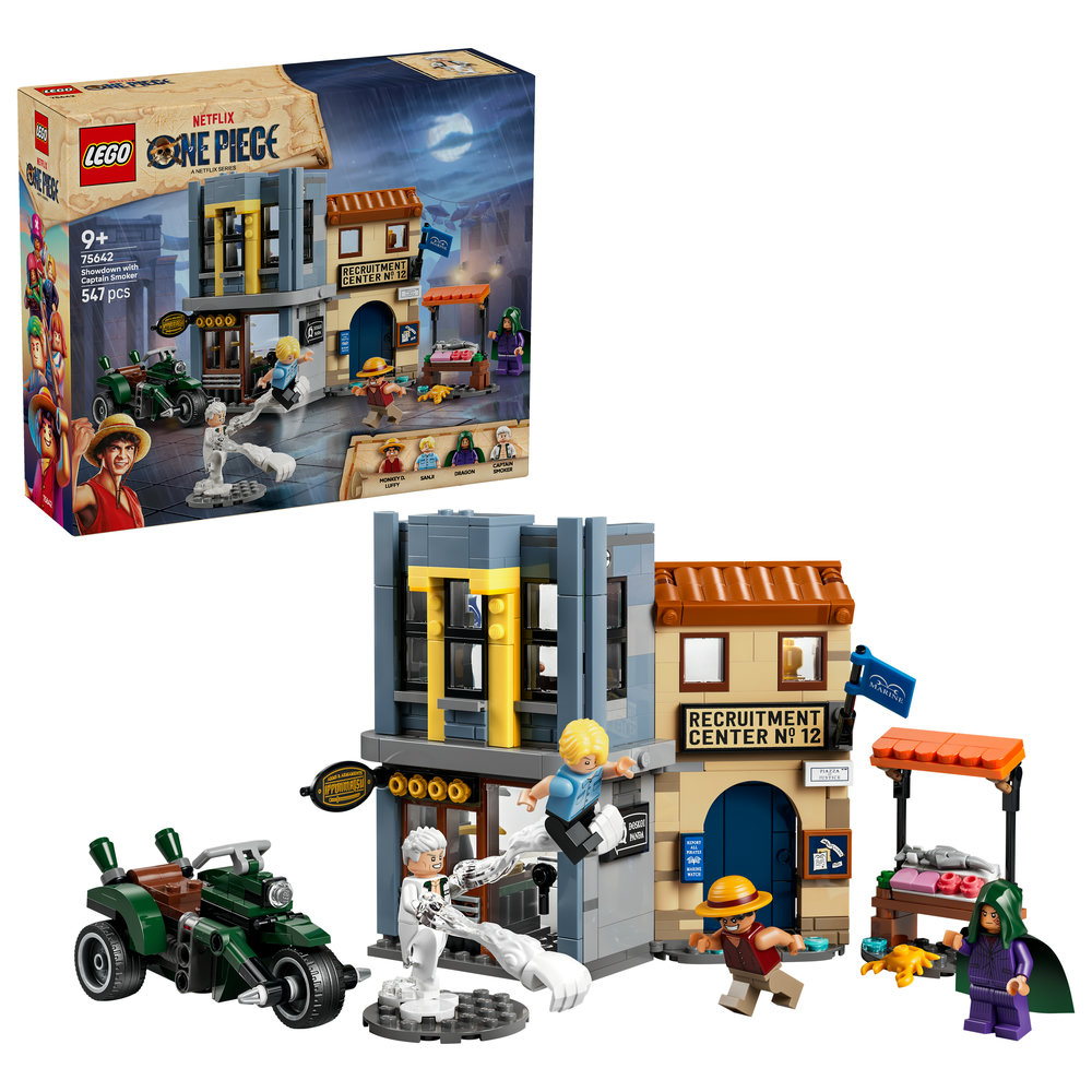 Конструктор LEGO ONE PIECE Сутичка з капітаном Смокером (75642)
