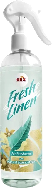 Освежитель воздуха спрей Elix Mist Fresh Linen 300 мл (5906074152926) - Фото 1
