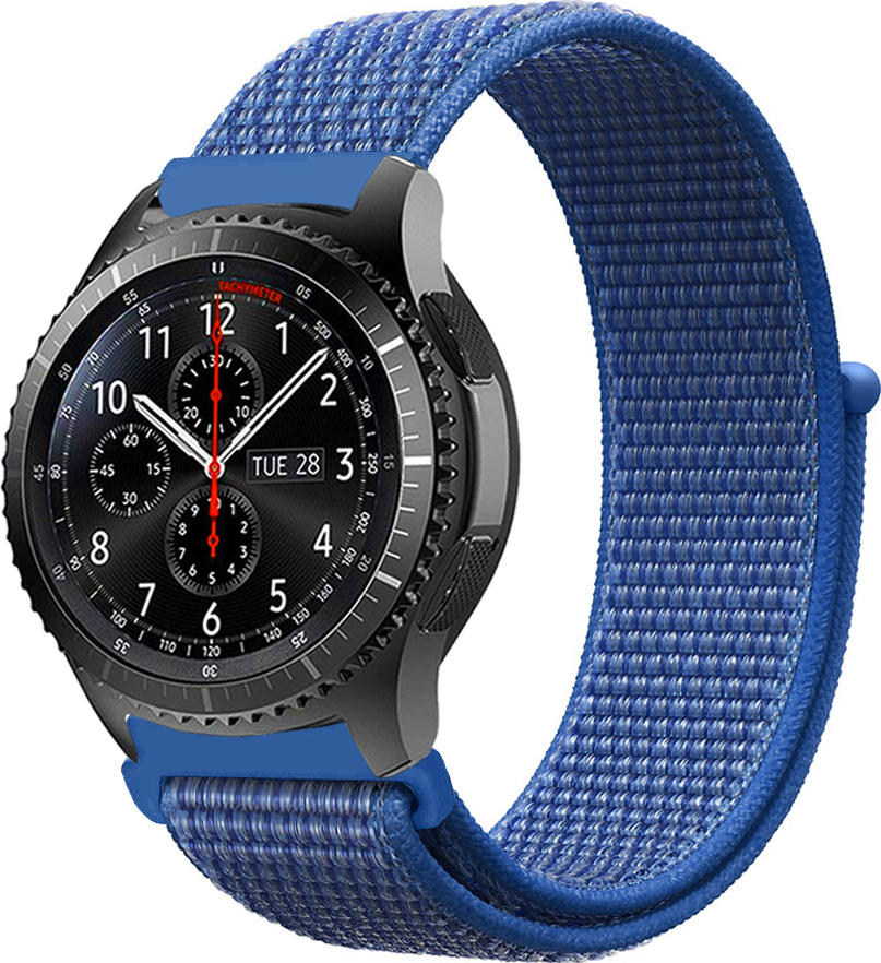 Купити Ремінець для смарт-годинника BeCover Nylon Style for Samsung Galaxy Watch 46mm/Watch 3 45mm/Gear S3 Classic/Gear S3 Frontier Blue (705867) - Фото 1 Ремінець для смарт-годинника BeCover Nylon Style for Samsung Galaxy Watch 46mm/Watch 3 45mm/Gear S3 Classic/Gear S3 Frontier Blue (705867) - Фото 1