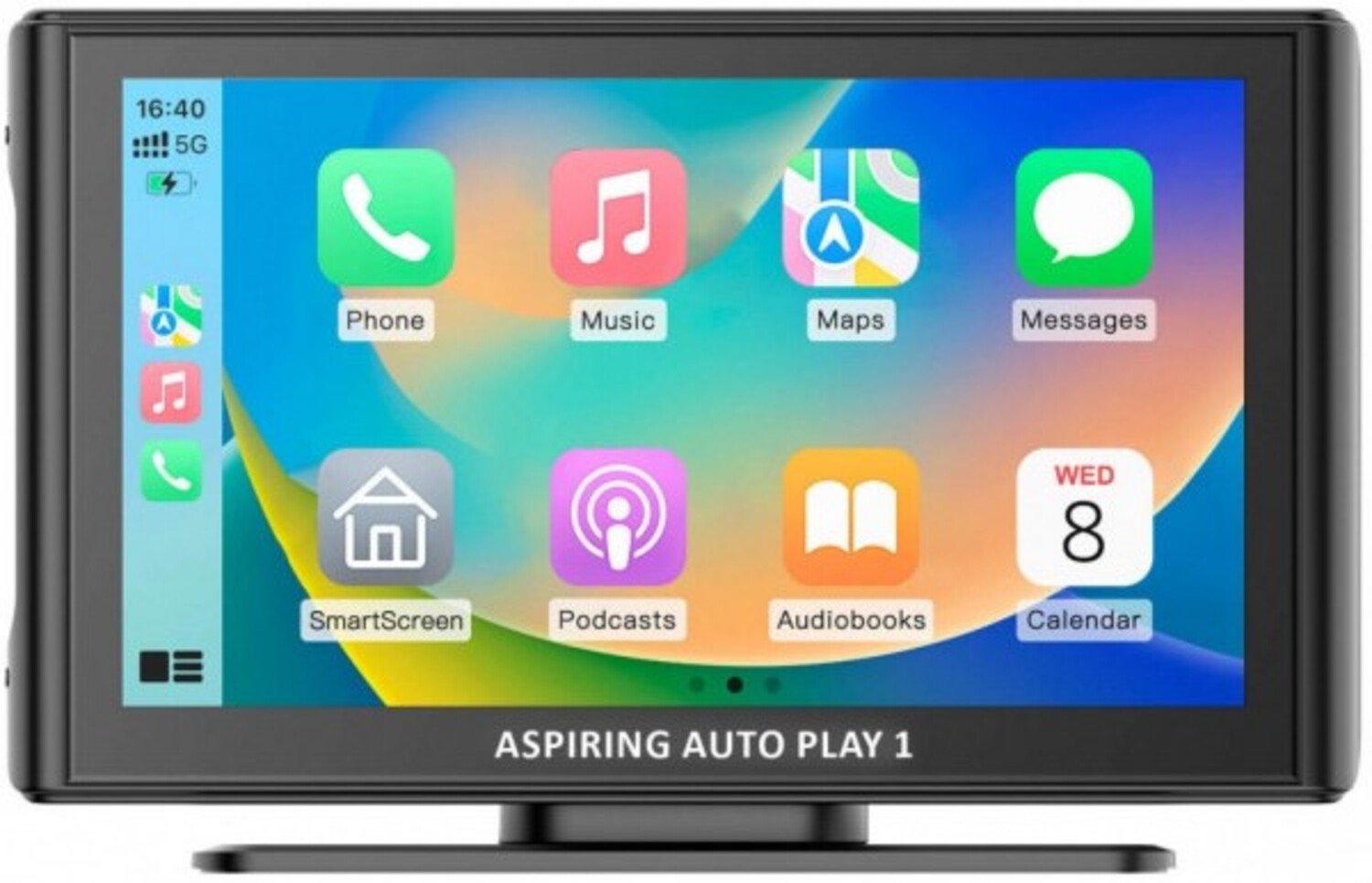 Монітор авто Aspiring Auto Play 1 Magnet CarPlay Android auto - Фото 1