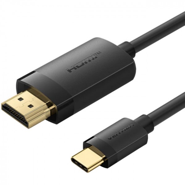 Кабель HDMI Vention USB 2.0 HDMI M - Type-C , 2.0m (CRIBH) - Фото 1