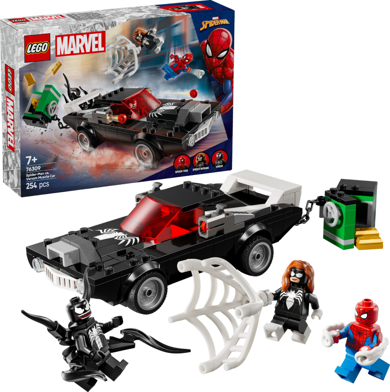 Конструктор LEGO Marvel Человек-паук против маслкара Венома (76309) - Фото 1