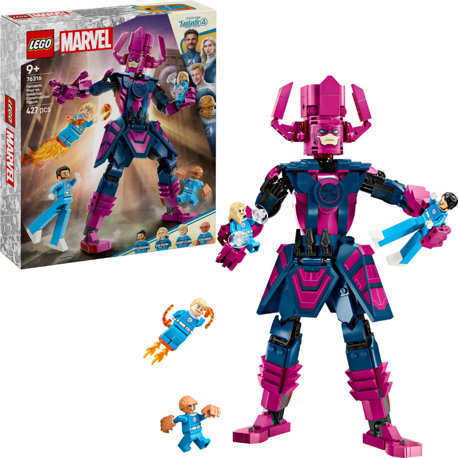 Конструктор LEGO Super Heroes Marvel Фантастическая четверка против Галактуса: фигурка для сборки (76316) - Фото 1