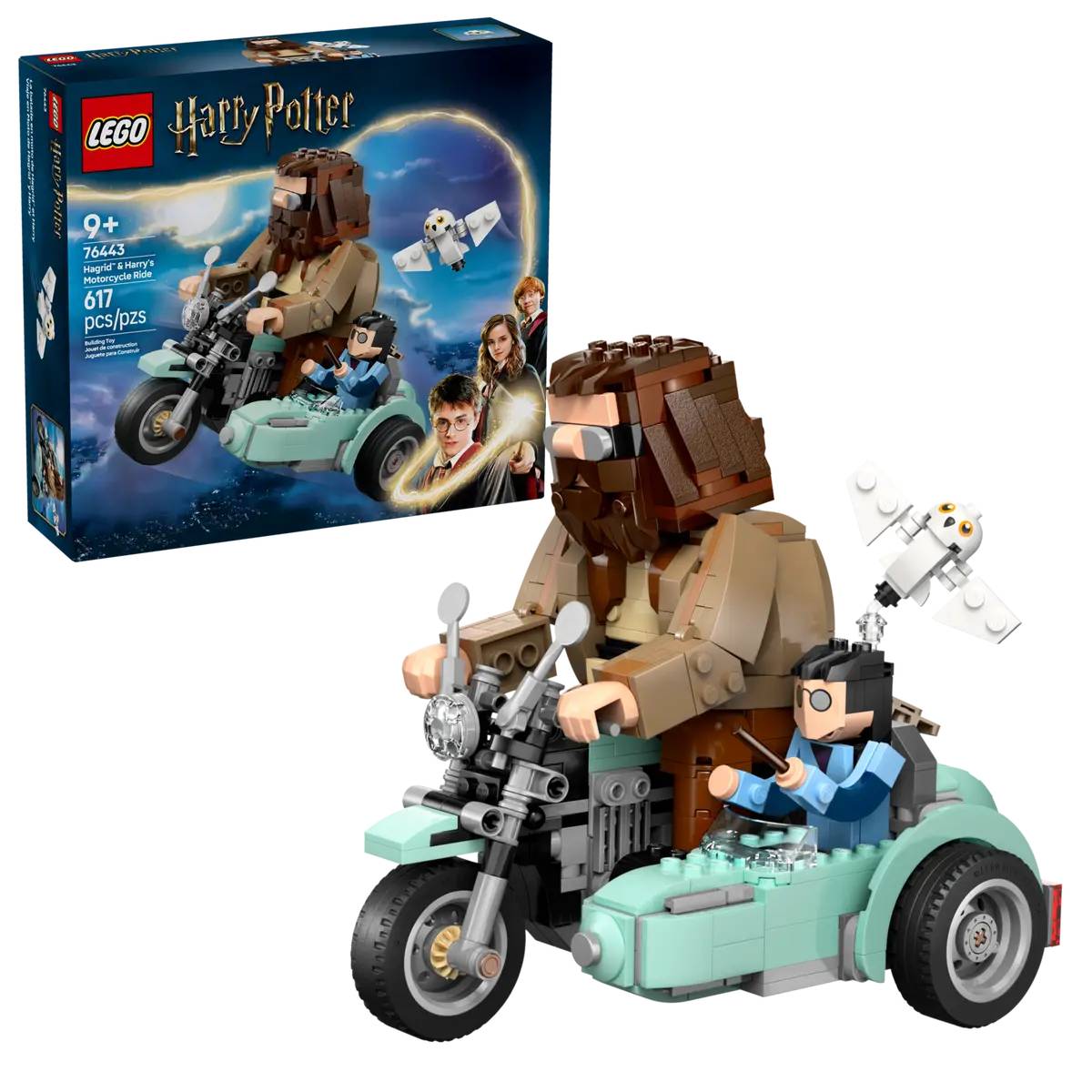 Конструктор LEGO Harry Potter Поездка Хагрида и Гарри на мотоцикле (76443) - Фото 1