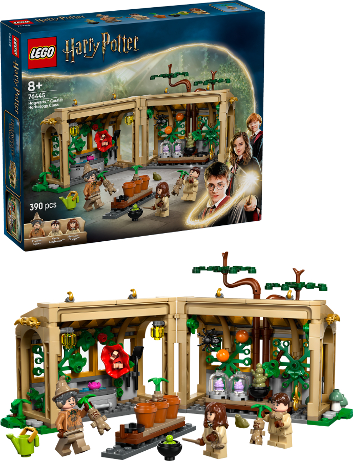 Конструктор LEGO Harry Potter Замок Хогвартс: урок гербологии (76445) - Фото 1