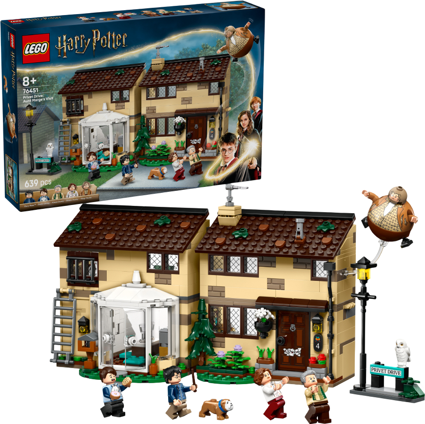 Конструктор LEGO Harry Potter Привіт-драйв: візит тітки Мардж (76451) - Фото 1