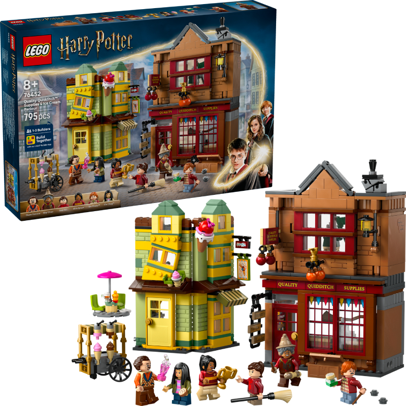 Конструктор LEGO Harry Potter Качественные товары для квиддича и кафе с мороженым (76452) - Фото 1