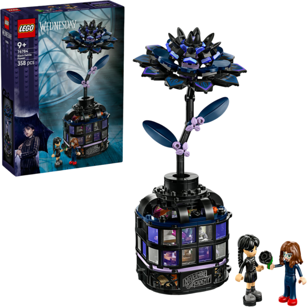 Конструктор LEGO  Wednesday Цветок черной георгины (76784) - Фото 1