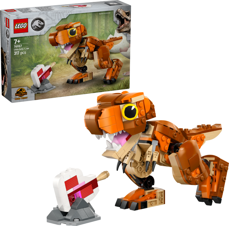 Конструктор LEGO Jurassic World Little Eatie: тиранозавр (76967) - Фото 1