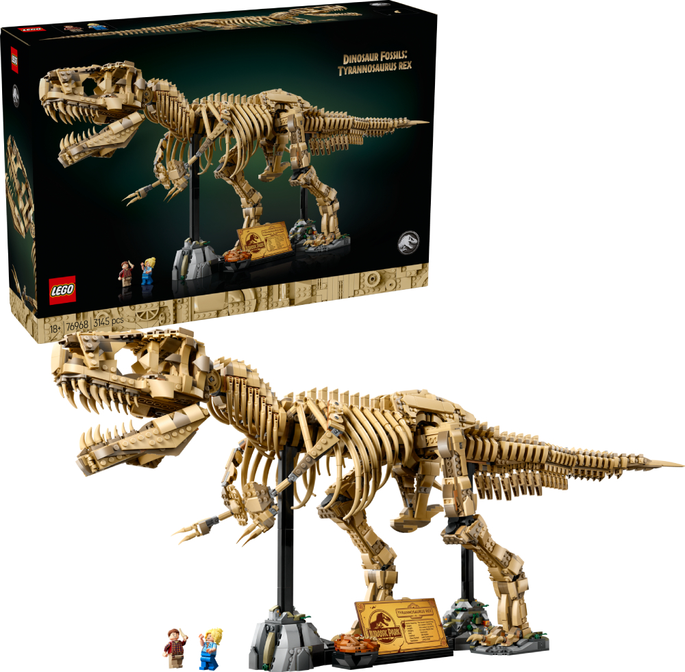 Конструктор LEGO Jurassic World Окаменелости динозавров: тираннозавр (76968) - Фото 1