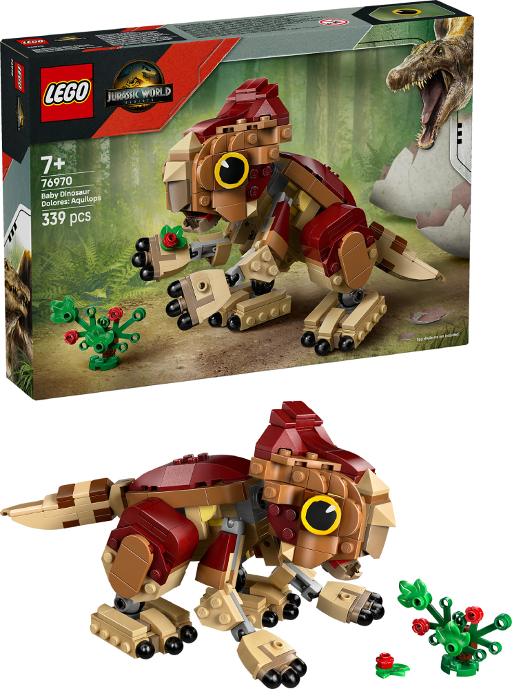 Конструктор LEGO  Jurassic World Динозаврик Dolores: Аквилопс (76970) - Фото 1