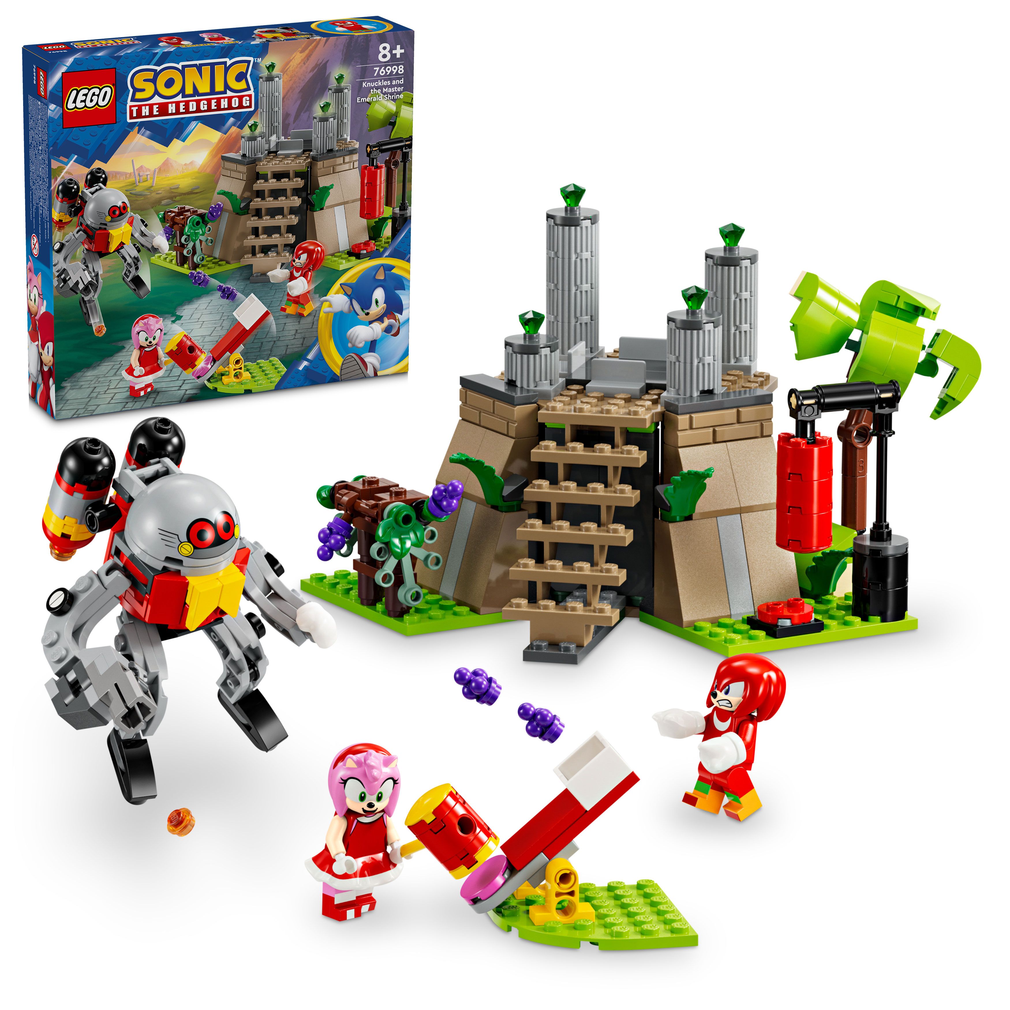 Конструктор LEGO Sonic the Hedgehog™ Наклз и алтарь мастера Изумруда (76998) - Фото 1