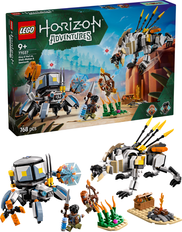 Конструктор LEGO Horizon Adventures™ Aloy і Varl проти Shell-Walker і Sawtooth (77037) - Фото 1