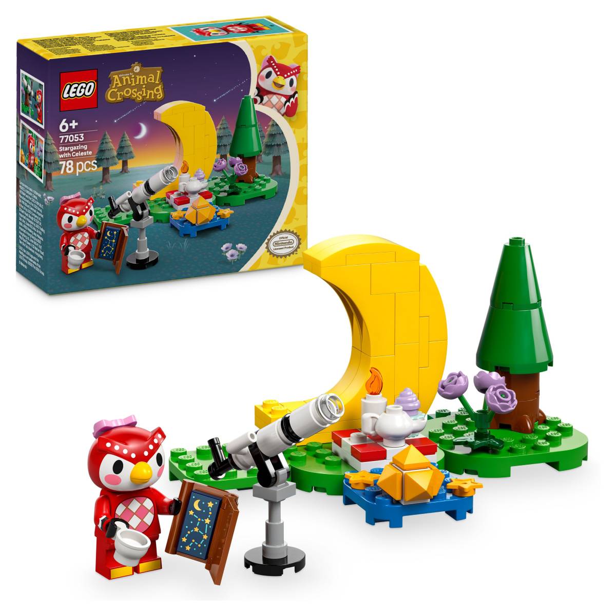  LEGO Animal Crossing Спостереження за зірками із Celeste (77053) - Фото 1