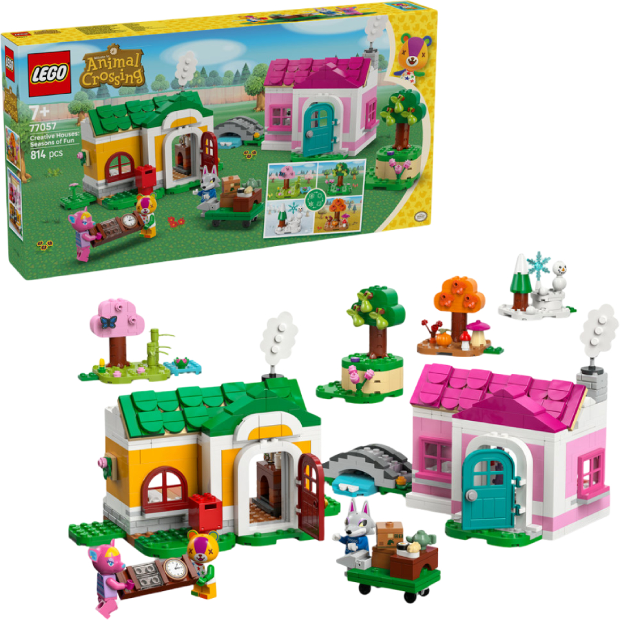 Купить Конструктор LEGO Animal Crossing Творческие дома: сезоны развлечений (77057) - Фото 1 Конструктор LEGO Animal Crossing Творческие дома: сезоны развлечений (77057) - Фото 1