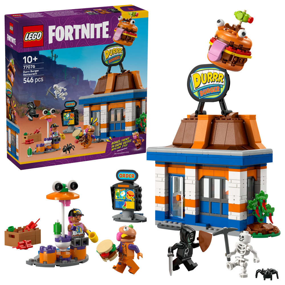 Конструктор LEGO Fortnite Durrr Burger ресторан (77076) - Фото 1
