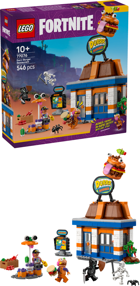 Конструктор LEGO Fortnite Durrr Burger ресторан (77076) - Фото 1