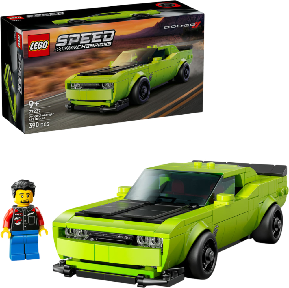 Конструктор LEGO  Speed Champions Спортивный автомобиль Dodge Challenger SRT Hellcat (77237) - Фото 1