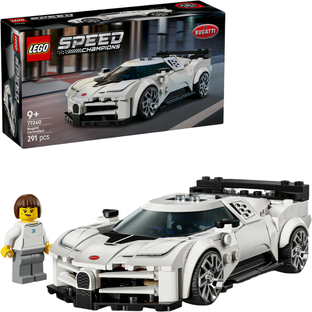 Конструктор LEGO  Speed Champions Спортивный гиперкар Bugatti Centodieci (77240) - Фото 1