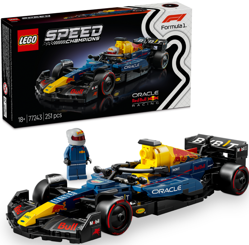Конструктор LEGO Speed Champions Автомобіль для перегонів F1® Oracle Red Bull Racing RB20 (77243) - Фото 1