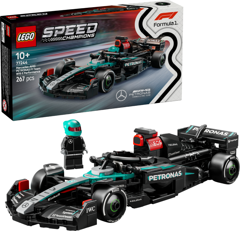 Конструктор LEGO Speed ​​Champions Автомобиль для гонки Mercedes-AMG F1® W15 (77244) - Фото 1