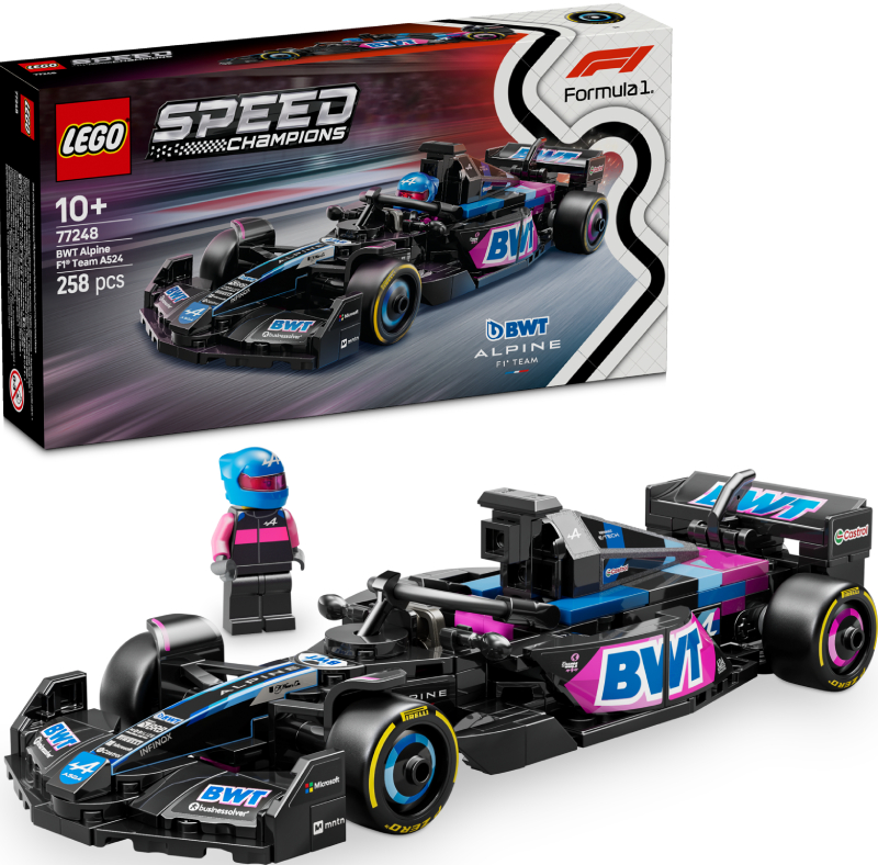 Конструктор LEGO Speed ​​Champions Автомобиль для гонки BWT Alpine F1® Team A524 (77248) - Фото 1