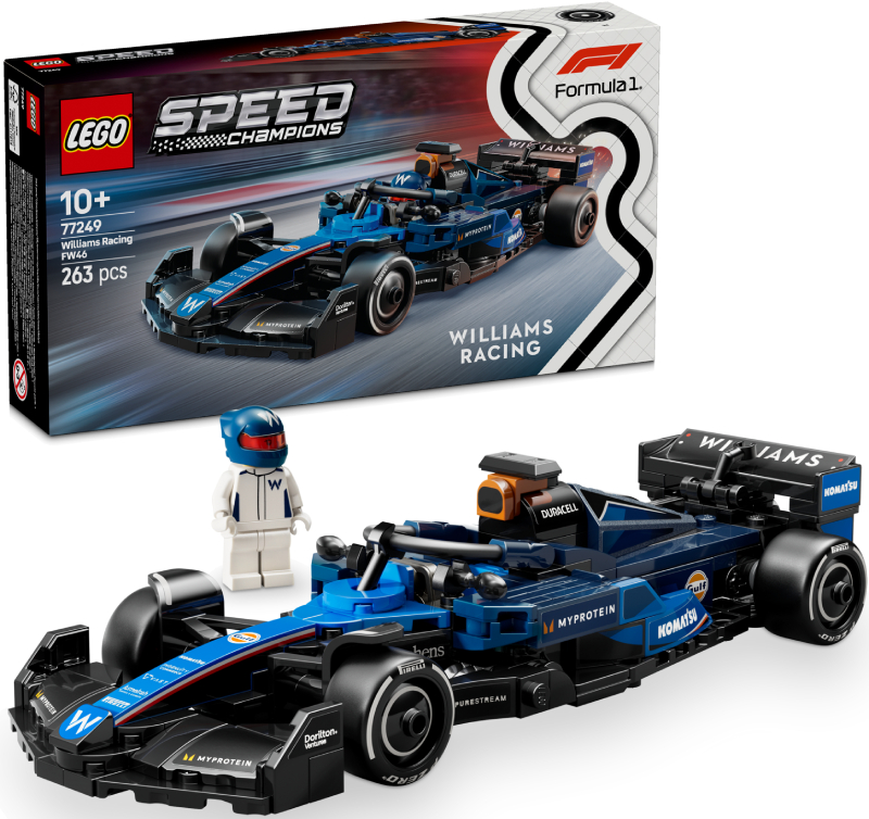 Конструктор LEGO Speed ​​Champions Автомобиль для гонки F1® Williams Racing FW46 (77249) - Фото 1